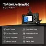 Scanner diagnostic ArtiDiag 700 | Efficacité CAN-FD & 15 services pour ateliers