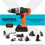 Kit Multi-Outils 6-en-1 Sans Fil, Batterie + Mallette Incluses